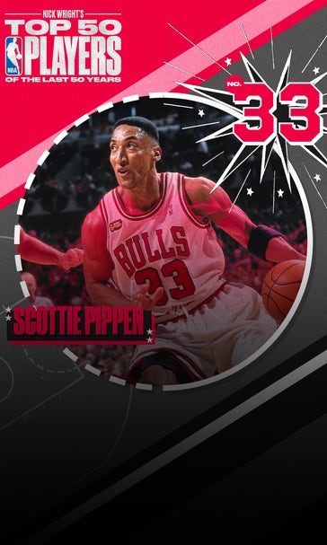 Top 50 NBA players from last 50 years: Scottie Pippen ranks No. 33